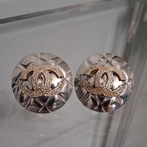 Chanel Clip On Earrings